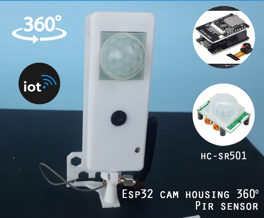 ESP32-CAM dan Sensor PIR: Mengintegrasikan Kamera dan Sensor Gerakan untuk Pengawasan Otomatis